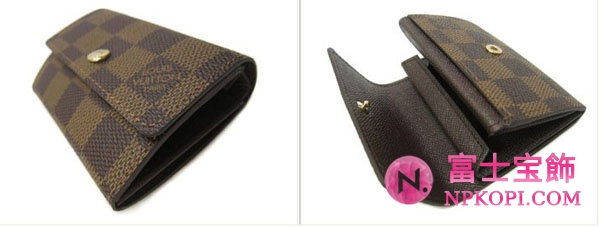 (LOUIS VUITTON)ルイヴィトン ブランドコピー ダミエ四角型コインケース ポルトモネプラ N61930